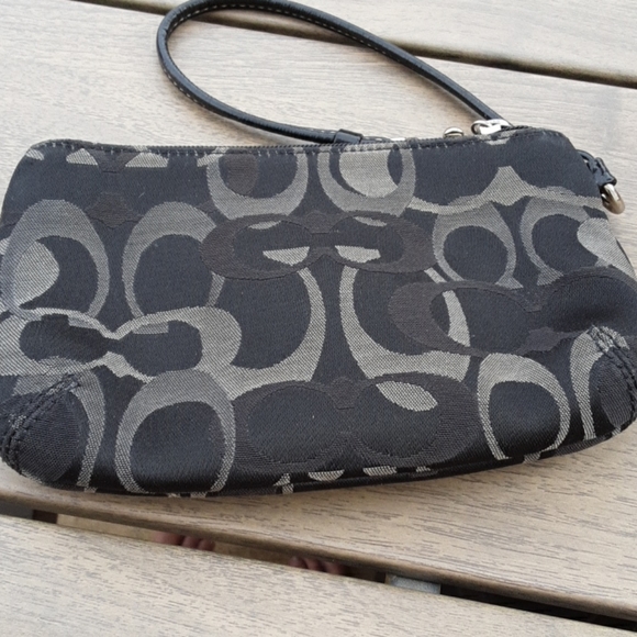Coach Signature Wristlet, RARE